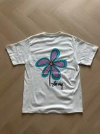 Stüssy Flower Power T-shirt Wit | Maat S, Kleding | Heren, T-shirts, Wit, Stussy, Ophalen of Verzenden, Zo goed als nieuw