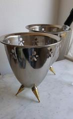 Hollywood regency "Alessi"wijnkoeler of ijsemmer., Ophalen of Verzenden