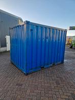 Gebruikte 10 ft Zeecontainer met Stelling, Ophalen of Verzenden