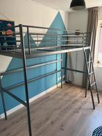 Gratis; hoogslaper, 1 persoons, Huis en Inrichting, Slaapkamer | Stapelbedden en Hoogslapers, Ophalen, Eenpersoons, Zo goed als nieuw