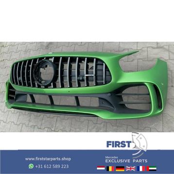W190 FACELIFT AMG GTR BUMPER A1908858500 Compleet Groen Orig beschikbaar voor biedingen