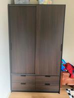 Ikea Trysil donker hout look, Huis en Inrichting, Ophalen, Gebruikt, 100 tot 150 cm, 200 cm of meer