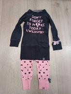Jurk met legging hartjes z8, Ophalen of Verzenden, Zo goed als nieuw, Meisje, Jurk of Rok