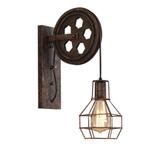 Industriële wandlamp | Vintage lamp | muurlamp | Wandverlich, Nieuw, Ophalen of Verzenden, Hout