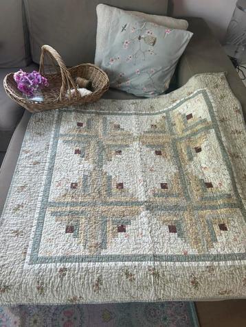 Quilt vintage 105x105 cm mooie Amerikaanse Quilt beschikbaar voor biedingen