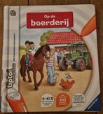 Tiptoiboek Op de boerderij, Ophalen of Verzenden, Zo goed als nieuw