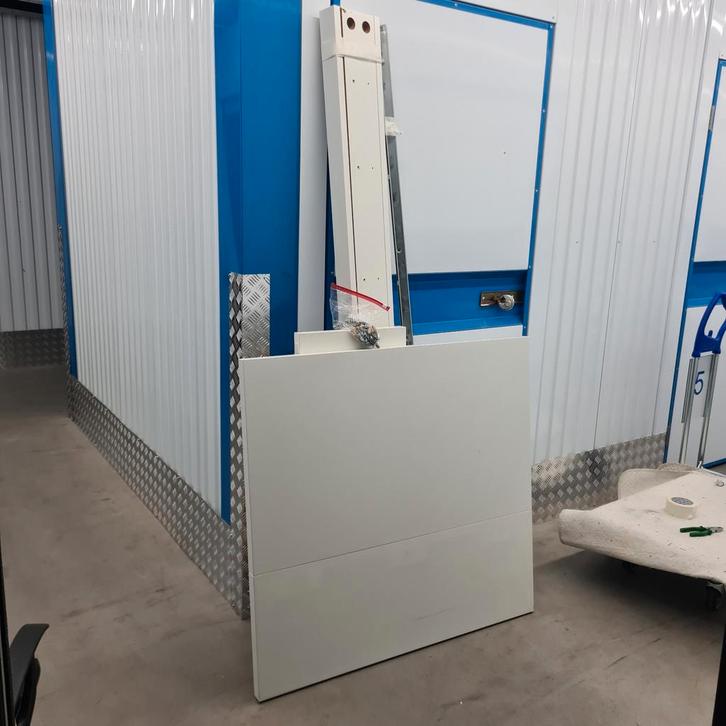 Mooi ikea malm bed 90x200 met lattenbodem, Huis en Inrichting, Slaapkamer | Bedden, Zo goed als nieuw, Ophalen