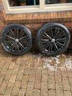 Velgen met banden 245 45 18 zwart, Auto-onderdelen, Banden en Velgen, 18 inch, 245 mm, Ophalen of Verzenden, Zomerbanden