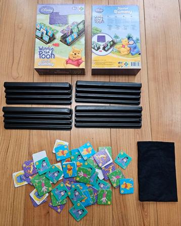 Disney - Winnie the Pooh Junior Rummy denkspel - Compleet! beschikbaar voor biedingen