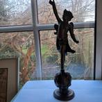 Cupido beeld brons of spelter, Antiek en Kunst, Ophalen of Verzenden