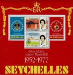 BLOK Seychellen 1977, Queen Elizabeth II 25 jaar Troon, pfrs, Koningshuis, Verzenden, Postfris