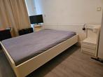 Stevige tweepersoonsbed met meubel, Ophalen, Tweepersoons, 180 cm, Hout