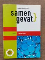 Samengevat Scheikunde, Ophalen of Verzenden, Zo goed als nieuw, VWO, Scheikunde