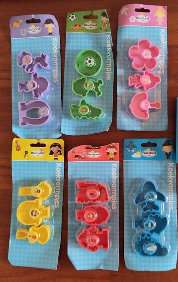 Koekvormpjes inclusief stempel Blue Band complete set beschikbaar voor biedingen