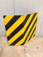 20x stalen hoekbescherming / aanrijdbeveiliging (geel-zwart), Ophalen, Gebruikt, IJzer