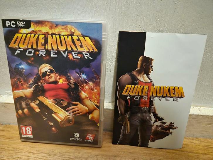 Duke Nukem Forever PC, Spelcomputers en Games, Games | Pc, Zo goed als nieuw, Avontuur en Actie, 1 speler, Vanaf 18 jaar, Ophalen of Verzenden