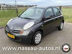 Nissan Micra 1.2 Visia 5DRS | APK 02/2026 (bj 2004), Auto's, Metallic lak, 4 cilinders, Zwart, Origineel Nederlands