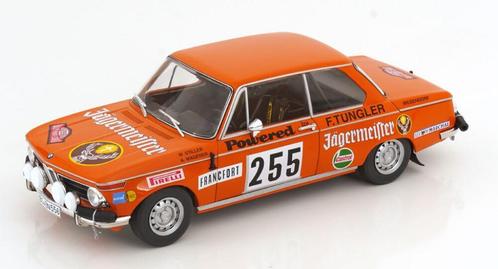 BMW 2002 Rally Monte Carlo 1973 Jägermeister, 1/18, IXO, Hobby en Vrije tijd, Modelauto's | 1:18, Nieuw, Overige merken, Ophalen of Verzenden