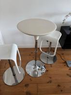 Ikea Barkrukken en Bartafel - In hoogte verstelbaar, Huis en Inrichting, Barkrukken, Ophalen, Gebruikt, In hoogte verstelbaar