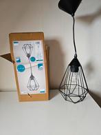EGLO hanglamp Tarbes zwart, Ophalen of Verzenden, Zo goed als nieuw, Metaal