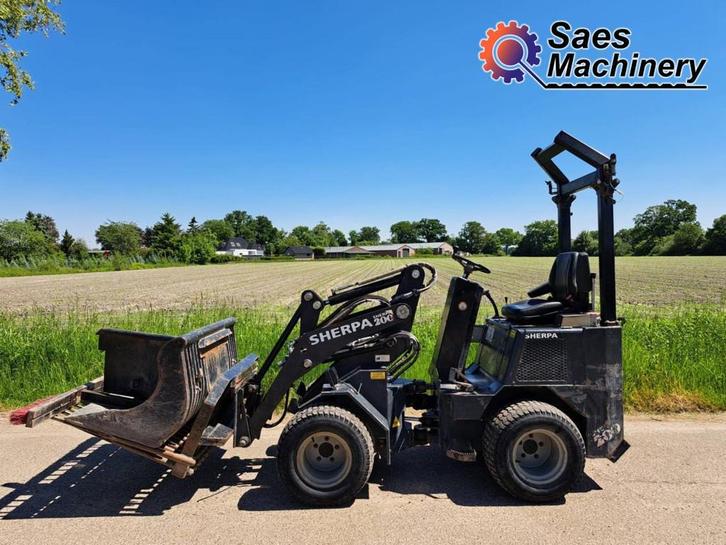 Bobcat Sherpa 200 Kniklader - Minishovel, Zakelijke goederen, Machines en Bouw | Kranen en Graafmachines, Wiellader of Shovel