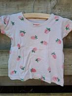 Shirtje met aardbeien, Kinderen en Baby's, Babykleding | Maat 86, Ophalen of Verzenden, Zo goed als nieuw, Meisje, Shirtje of Longsleeve