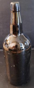 Oude donkere groene fles - Adv S 422, Antiek en Kunst, Ophalen of Verzenden