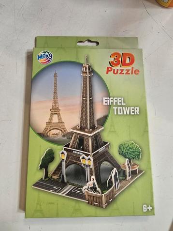 3D Puzzel Eiffeltoren - Moxy beschikbaar voor biedingen