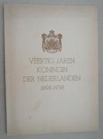 Veertig jaren Koningin der Nederlanden 1898-1938 (Wilhelmina, Ophalen of Verzenden, Gebruikt, Nederland, Tijdschrift of Boek