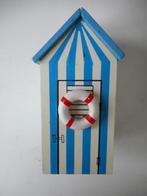 Spaarpot van hout. Klein houten strandhuisje strand zee, Ophalen, Zo goed als nieuw, Hout, Overige thema's