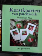 kerstkaarten van patchwork + met patronen, Verzenden, Zo goed als nieuw, Borduren en Naaien