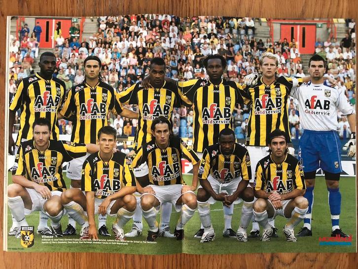 Mooie poster Vitesse Arnhem seizoen 2007/2008 - VI, Verzamelen, Sportartikelen en Voetbal, Zo goed als nieuw, Poster, Plaatje of Sticker