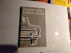 Simca 1100 instructie boekje, Auto diversen, Ophalen of Verzenden