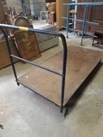 Transport wagen  2 meter lang 1 meter breed, Ophalen of Verzenden, Zo goed als nieuw, Transportkar