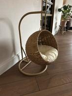 Hangende kattenmand rotan rond, Dieren en Toebehoren, Kattenmanden, Ophalen, Zo goed als nieuw, Riet