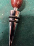 wijnflesstop mahogany knop, Ophalen of Verzenden