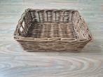 Rieten mand, Ophalen of Verzenden, Zo goed als nieuw, Rechthoekig, Riet