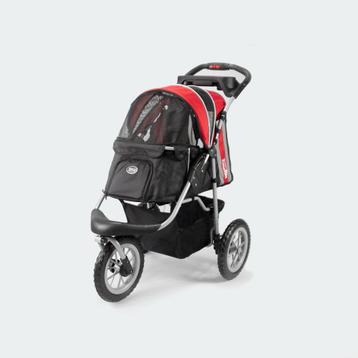 NIEUW Hondenbuggy zwart/rood tot 25kg beschikbaar voor biedingen
