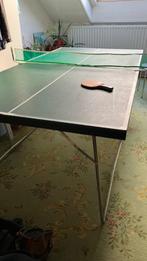 tafeltennistafel, Sport en Fitness, Tafeltennis, Ophalen, Gebruikt, Tafel Indoor, Inklapbaar