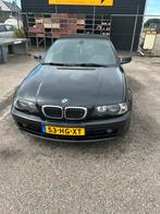 BMW 3-Serie 2.5 CI 325 Cabriolet AUT 2001 Zwart, Auto's, BMW, Automaat, Achterwielaandrijving, Zwart, Cabriolet