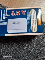 Tekoop lemax, Adapter 4.5 volt met 3 stekkers, Ophalen of Verzenden, Nieuw