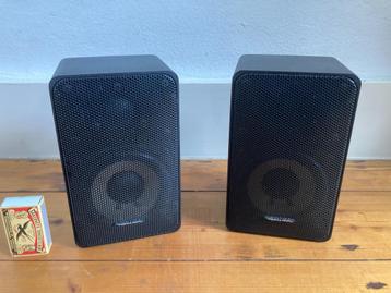 Boekenkast boxjes mini 40 watt 8 ohm ophang speakertjes beschikbaar voor biedingen