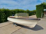 Zeer leuke klassieke skibsplast sportsmann deluxe uit 1963., Watersport en Boten, Motorboten en Motorjachten, Ophalen, 10 tot 30 pk