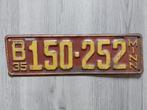 Kentekenplaat 1935 Minnesota USA Nummerplaat Nummerbord, Verzamelen, Ophalen of Verzenden, Gebruikt, Auto's