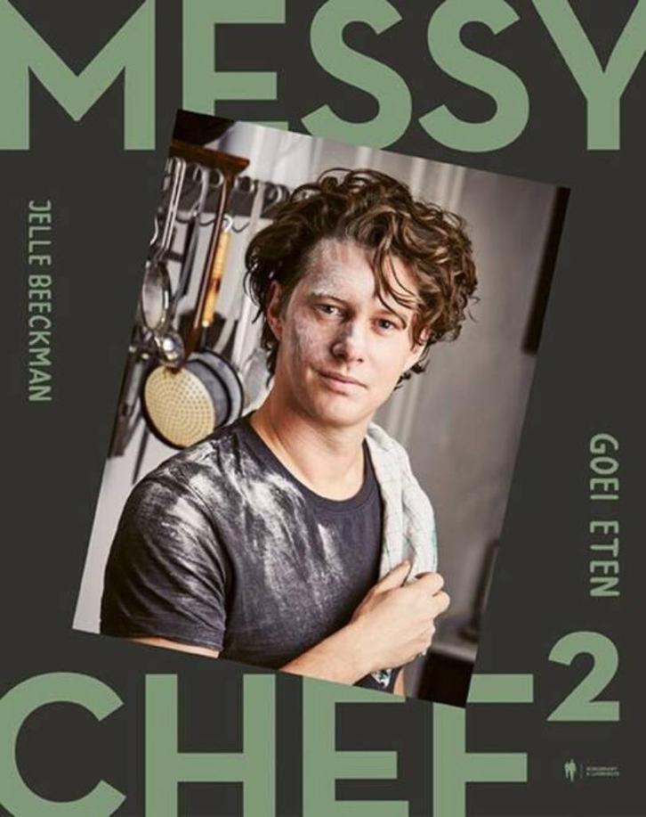 Jelle Beeckman - Messy Chef 2: Goei eten, Boeken, Kookboeken, Zo goed als nieuw, Vegetarisch, Verzenden