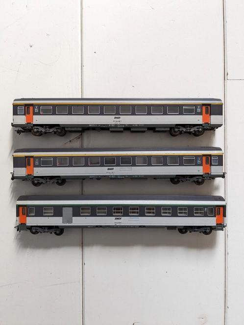 Roco | SNCF Corail rijtuigen, Hobby en Vrije tijd, Modeltreinen | H0, Zo goed als nieuw, Wagon, Gelijkstroom, Roco, Ophalen of Verzenden