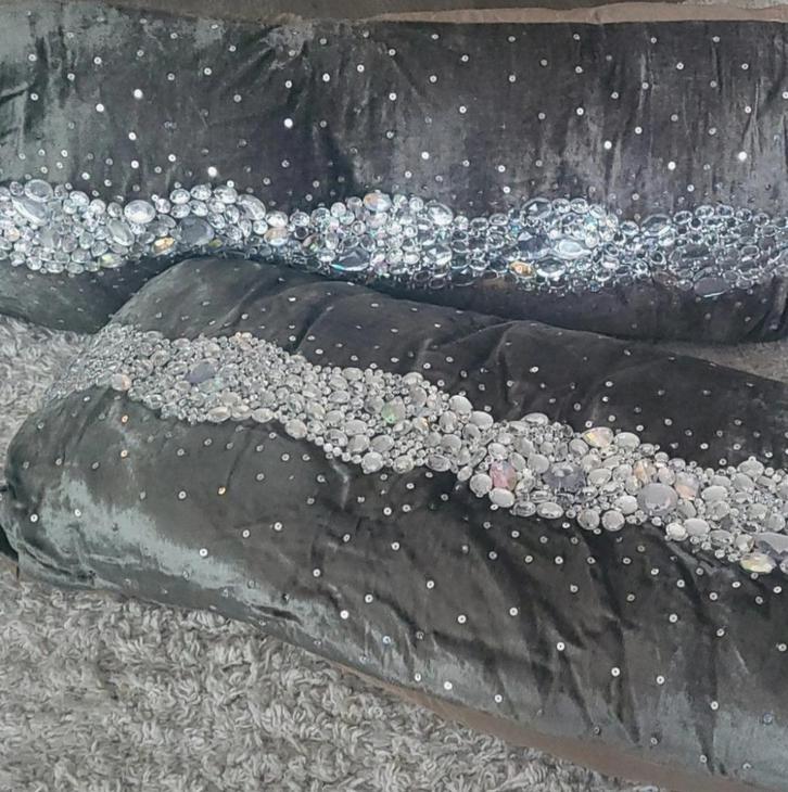 Glitter Kussens NIEUW!, Huis en Inrichting, Woonaccessoires | Kussens, Nieuw, Bruin, Rechthoekig, Ophalen of Verzenden