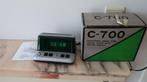 Vintage digital alarm clock green tube 80's C-700, Ophalen of Verzenden, Zo goed als nieuw, Digitaal