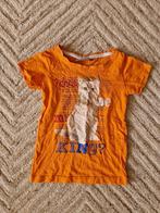 Oranje shirtje maat 128 leuk op koningsdag of met voetbal, Ophalen of Verzenden, Gebruikt, Meisje, Shirt of Longsleeve