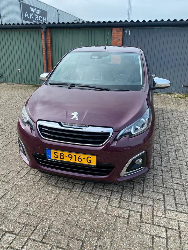 Peugeot 108 1.0 12V E-vti 68PK 5DR Aut5 2018 full opties, Auto's, Peugeot, Bedrijf, Benzine, C, Hatchback, Automaat, Origineel Nederlands